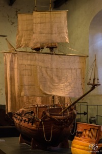 Scaled Model of Sailing Ship