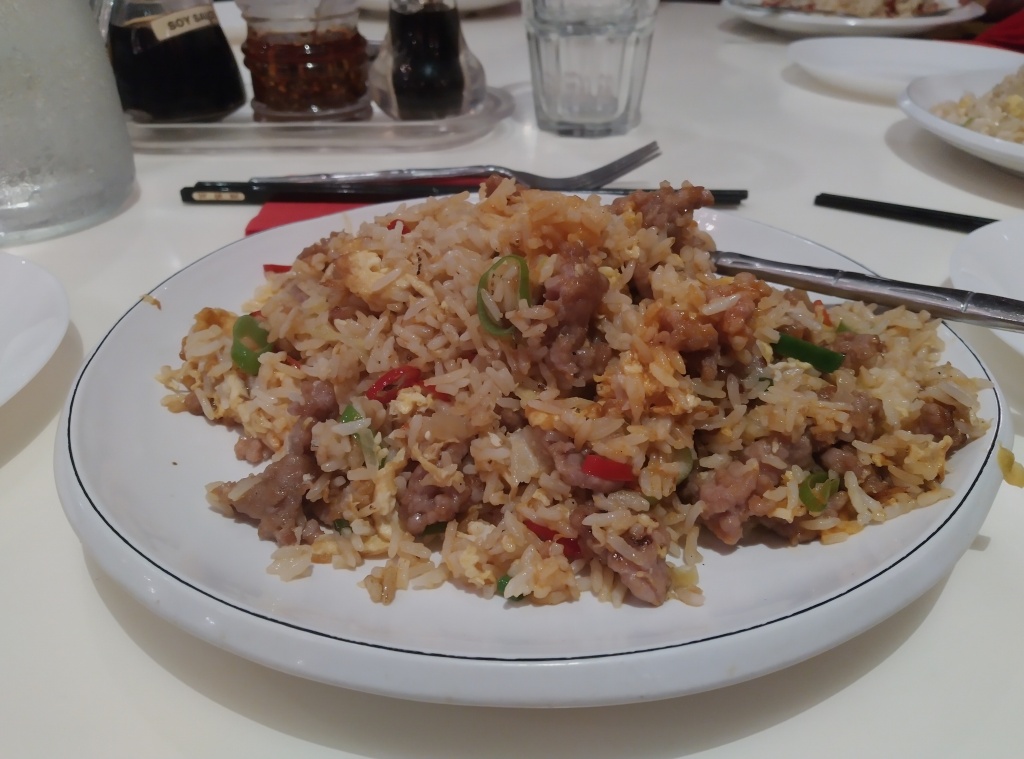 Spicy Diced Beef Rice 